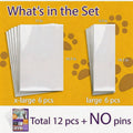 Cat scratch furniture protector 12-pack