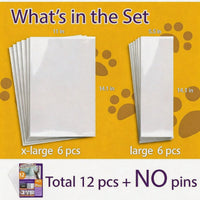 Cat scratch furniture protector 12-pack